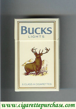 Bucks Lights cigarettes